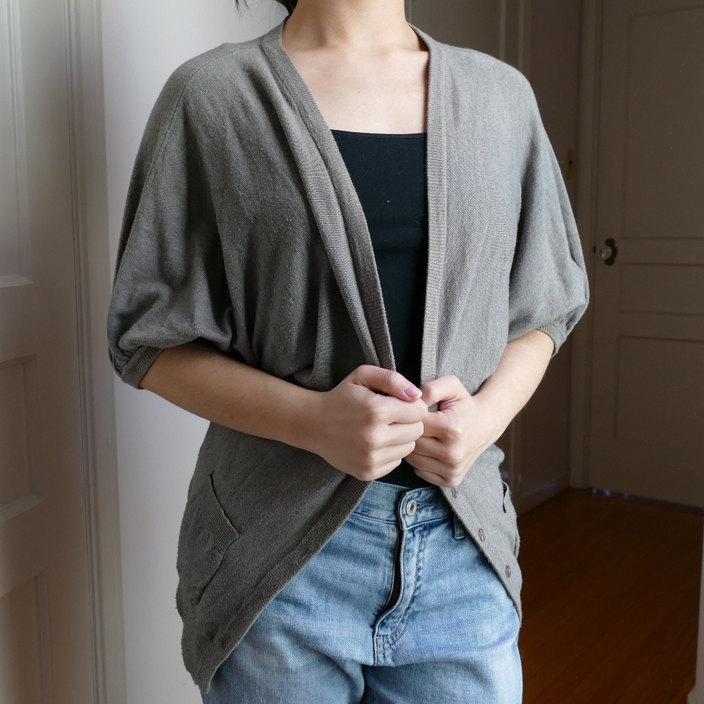 Grey Cardigan